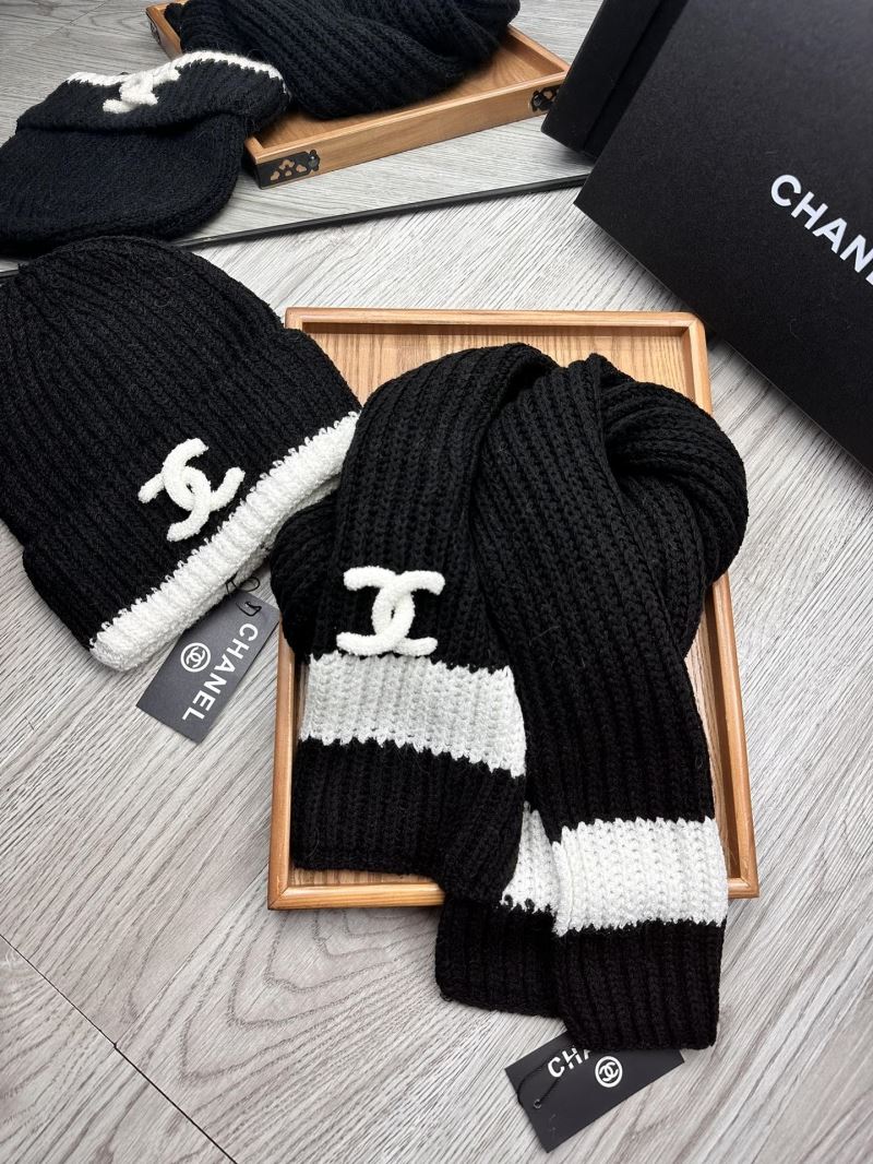 Chanel Caps Scarfs